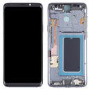 OLED Material LCD Screen and Digitizer Full Assembly with Frame for Samsung Galaxy S9+ SM-G965 (Grey)