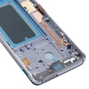 OLED Material LCD Screen and Digitizer Full Assembly with Frame for Samsung Galaxy S9+ SM-G965 (Grey)