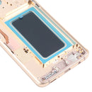 OLED Material LCD Screen and Digitizer Full Assembly with Frame for Samsung Galaxy S9+ SM-G965 (Gold)