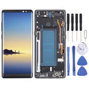 OLED Material LCD Screen and Digitizer Full Assembly with Frame for Samsung Galaxy Note 8 SM-N950 (Black)