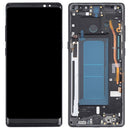 OLED Material LCD Screen and Digitizer Full Assembly with Frame for Samsung Galaxy Note 8 SM-N950 (Black)