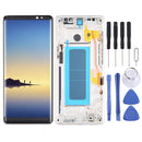 OLED Material LCD Screen and Digitizer Full Assembly with Frame for Samsung Galaxy Note 8 SM-N950 (Gold)