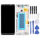 OLED Material LCD Screen and Digitizer Full Assembly with Frame for Samsung Galaxy Note 8 SM-N950 (Gold)