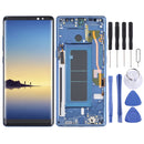 OLED Material LCD Screen and Digitizer Full Assembly with Frame for Samsung Galaxy Note 8 SM-N950 (Blue)