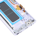 OLED Material LCD Screen and Digitizer Full Assembly with Frame for Samsung Galaxy Note 8 SM-N950 (Purple)