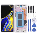 OLED Material LCD Screen and Digitizer Full Assembly with Frame for Samsung Galaxy Note9 SM-N960 (Purple)