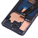 Original LCD Screen and Digitizer Full Assembly with Frame for Samsung Galaxy S20 5G SM-G981B(Black)