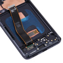 Original LCD Screen and Digitizer Full Assembly with Frame for Samsung Galaxy S20 5G SM-G981B(Black)