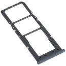 SIM Card Tray + SIM Card Tray + Micro SD Card Tray for Samsung Galaxy M12 SM-M127 (Black)