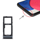 SIM Card Tray + SIM Card Tray / Micro SD Card Tray for Samsung Galaxy A52S 5G SM-A528(Black)