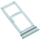 SIM Card Tray + SIM Card Tray / Micro SD Card Tray for Samsung Galaxy A52S 5G SM-A528(Green)