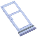 SIM Card Tray + SIM Card Tray / Micro SD Card Tray for Samsung Galaxy A52S 5G SM-A528(Purple)