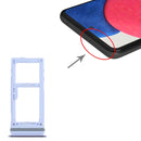 SIM Card Tray + SIM Card Tray / Micro SD Card Tray for Samsung Galaxy A52S 5G SM-A528(Purple)