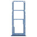 SIM Card Tray + SIM Card Tray + Micro SD Card Tray for Samsung Galaxy M32 SM-M325 (Blue)