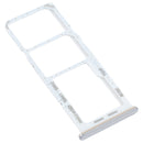 SIM Card Tray + SIM Card Tray + Micro SD Card Tray for Samsung Galaxy M32 SM-M325 (Silver)