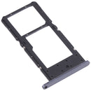 SIM Card Tray + Micro SD Card Tray for Samsung Galaxy Tab A7 Lite SM-T225 (Black)