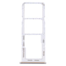 Original SIM Card Tray + SIM Card Tray + Micro SD card tray for Samsung Galaxy M32 5G SM-M326B (White)