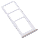 Original SIM Card Tray + SIM Card Tray + Micro SD card tray for Samsung Galaxy M32 5G SM-M326B (White)