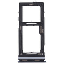 Original SIM Card Tray + SIM Card Tray / Micro SD card tray for Samsung Galaxy M52 5G SM-M526B(Black)