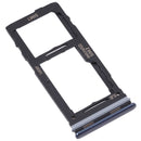 Original SIM Card Tray + SIM Card Tray / Micro SD card tray for Samsung Galaxy M52 5G SM-M526B(Black)