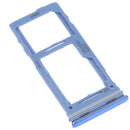 Original SIM Card Tray + SIM Card Tray / Micro SD card tray for Samsung Galaxy M52 5G SM-M526B(Blue)