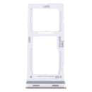 Original SIM Card Tray + SIM Card Tray / Micro SD card tray for Samsung Galaxy M52 5G SM-M526B(White)