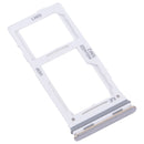 Original SIM Card Tray + SIM Card Tray / Micro SD card tray for Samsung Galaxy M52 5G SM-M526B(White)