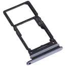 Original SIM Card Tray + SIM Card Tray / Micro SD Card Tray for Samsung Galaxy A73 5G SM-A736B(Black)