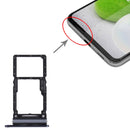 Original SIM Card Tray + SIM Card Tray / Micro SD Card Tray for Samsung Galaxy A73 5G SM-A736B(Black)