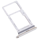 Original SIM Card Tray + SIM Card Tray / Micro SD Card Tray for Samsung Galaxy A73 5G SM-A736B(White)