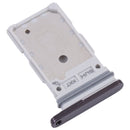 Original SIM Card Tray + SIM Card Tray for Samsung Galaxy S22 Ultra 5G SM-S908B (Black)
