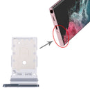 Original SIM Card Tray + SIM Card Tray for Samsung Galaxy S22 Ultra 5G SM-S908B (Green)