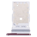 Original SIM Card Tray + SIM Card Tray for Samsung Galaxy S22 Ultra 5G SM-S908B (Purple)