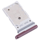 Original SIM Card Tray + SIM Card Tray for Samsung Galaxy S22 Ultra 5G SM-S908B (Purple)
