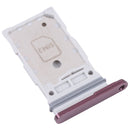 Original SIM Card Tray + SIM Card Tray for Samsung Galaxy S22 Ultra 5G SM-S908B (Purple)
