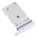 Original SIM Card Tray + SIM Card Tray for Samsung Galaxy S22 Ultra 5G SM-S908B (White)