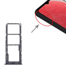 Original SIM Card Tray + SIM Card Tray + Micro SD card tray for Samsung Galaxy A13 SM-A135 (Black)