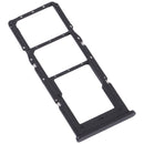 Original SIM Card Tray + SIM Card Tray + Micro SD card tray for Samsung Galaxy A13 5G SM-A136 (Black)