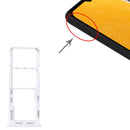 Original SIM Card Tray + SIM Card Tray + Micro SD card tray for Samsung Galaxy A13 5G SM-A136(White)