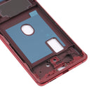 Middle Frame Bezel Plate for Samsung Galaxy S20 FE 5G SM-G781B(Red)