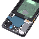 Middle Frame Bezel Plate for Samsung Galaxy S21+ 5G SM-G996B(Black)