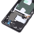 Middle Frame Bezel Plate for Samsung Galaxy S21 Ultra 5G SM-G998B(Black)