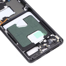 Middle Frame Bezel Plate for Samsung Galaxy S21 Ultra 5G SM-G998B(Black)
