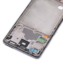 Middle Frame Bezel Plate for Samsung Galaxy A72 5G SM-A726B(Black)