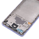 Middle Frame Bezel Plate for Samsung Galaxy A72 5G SM-A726B(Purple)
