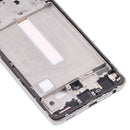 Middle Frame Bezel Plate for Samsung Galaxy A72 5G SM-A726B(Silver)