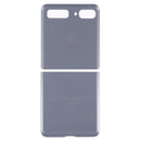 Glass Battery Back Cover for Samsung Galaxy Z Flip 4G SM-F700(Black)