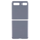 Glass Battery Back Cover for Samsung Galaxy Z Flip 4G SM-F700(Grey)