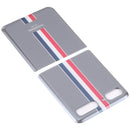 Glass Battery Back Cover for Samsung Galaxy Z Flip 4G SM-F700(Grey)