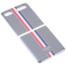 Glass Battery Back Cover for Samsung Galaxy Z Flip 4G SM-F700(Grey)